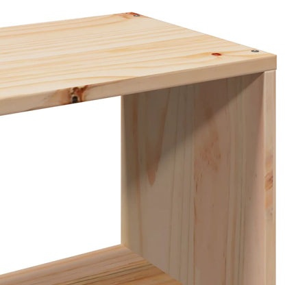 Kopfteil mit Stauraum 90 cm Massivholz Kiefer