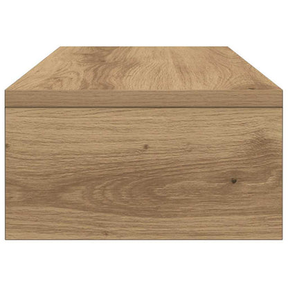 Monitorständer Artisan-Eiche 42x24x13 cm Holzwerkstoff