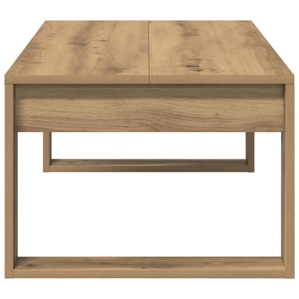 Couchtisch Artisan-Eiche 102x50x35 cm Holzwerkstoff