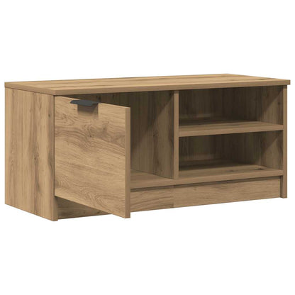 TV-Schränke 2 Stk. Artisan-Eiche 80x35x36,5cm Holzwerkstoff
