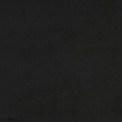 Bettgestell ohne Matratze Schwarz 180x220 cm Samt