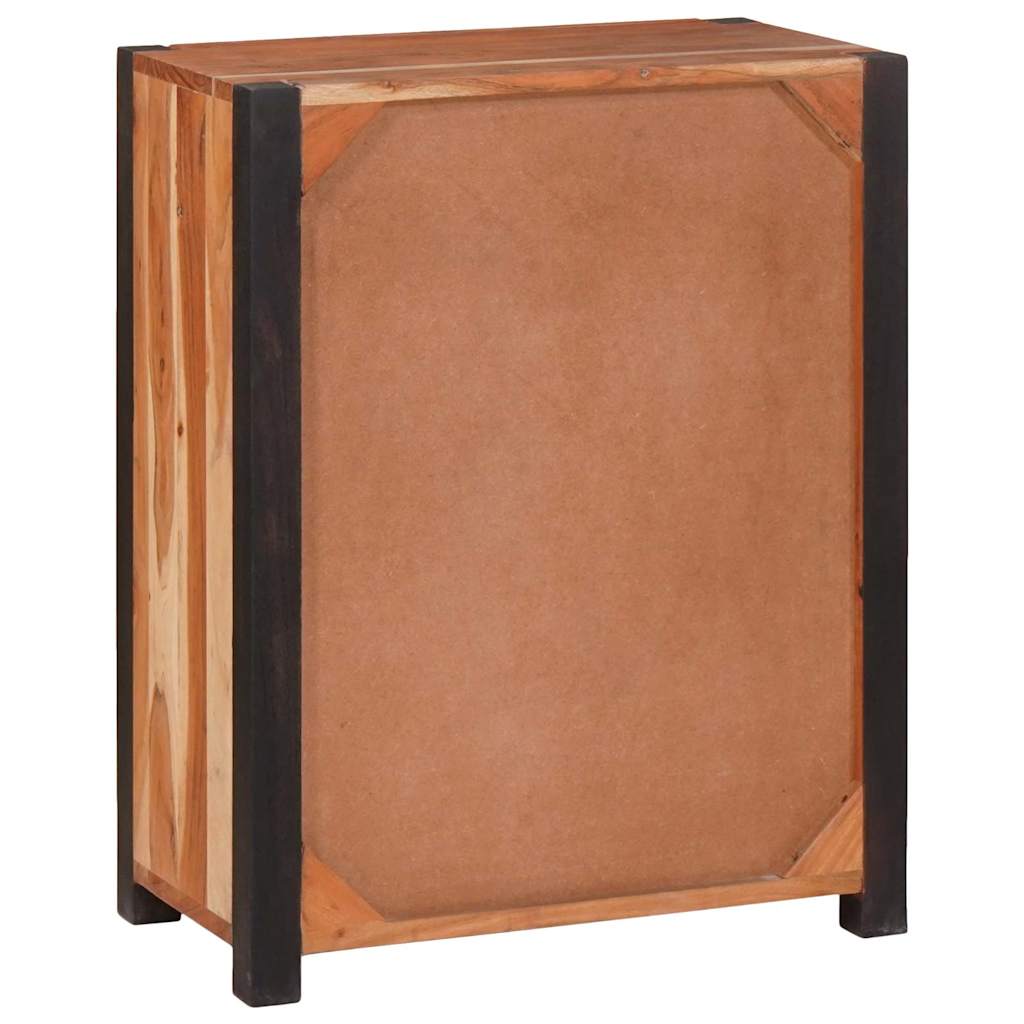 Sideboard Braun 55 x 30 x 75 cm Massivholz Akazie