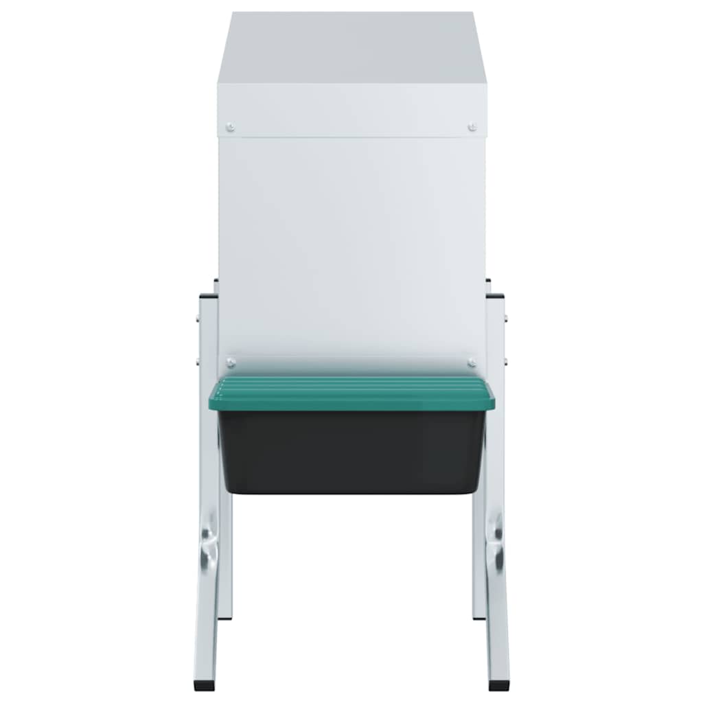 Hühner-Nistkasten 1 Abteil mit Beinen Verzinkter Stahl