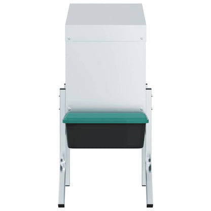 Hühner-Nistkasten 1 Abteil mit Beinen Verzinkter Stahl