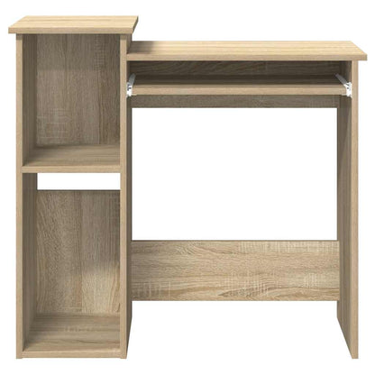 Schreibtisch mit Regalen Sonoma-Eiche 84x40x78 cm Holzwerkstoff