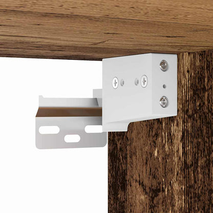 Nachttisch 2 pcs Altholz 35 x 35 x 20 cm Holzwerkstoff