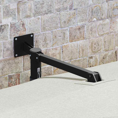 Garten-Sonnenschirm Sand 248,5 x 247,5 x 160 cm