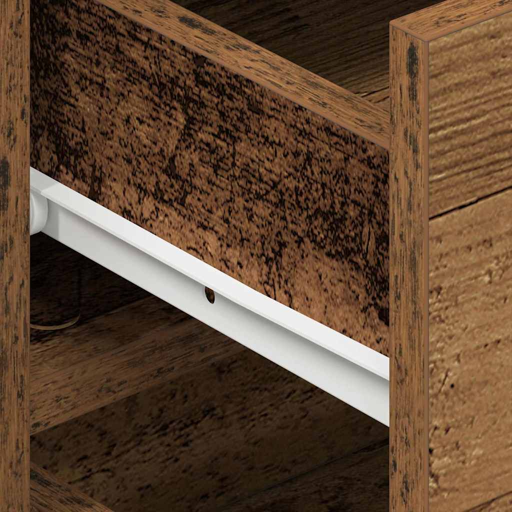 Sideboard mit Schubladen Altholz 120 x 36 x 69 cm Holzwerkstoff