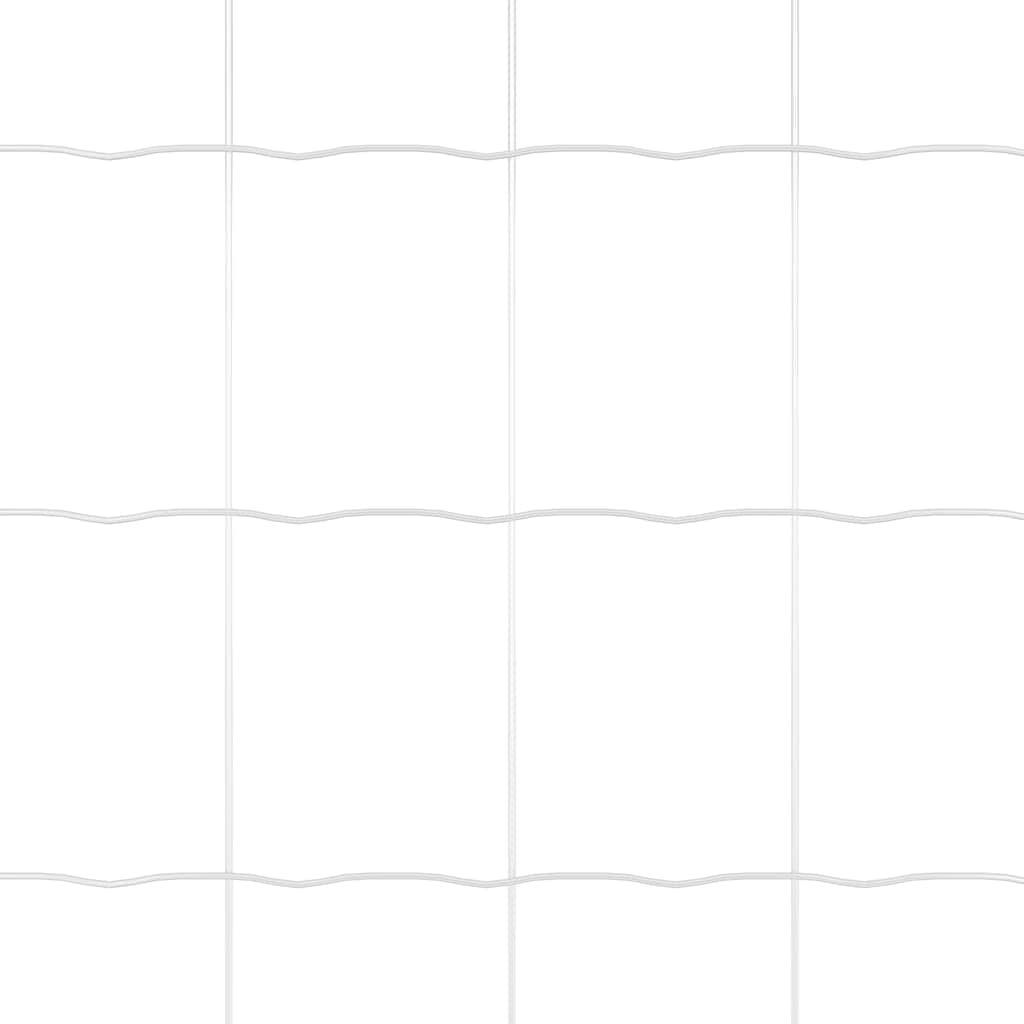 Eurozaun 0,8 x 25 m PVC-beschichtetes Eisen