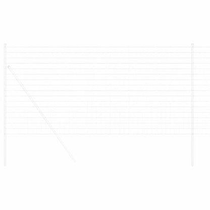 Eurozaun 1,4 x 10 m PVC-beschichtetes Eisen