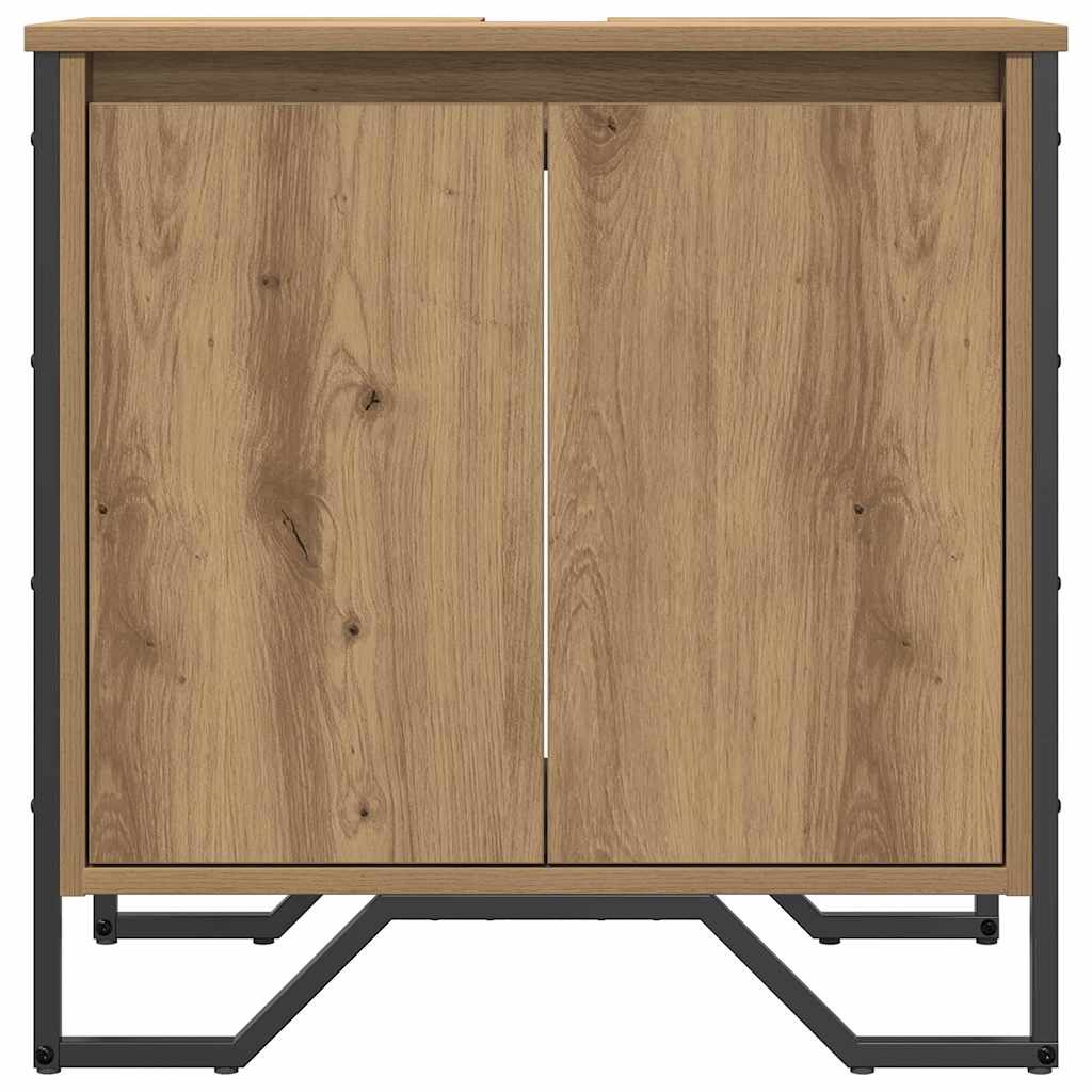 Waschbeckenschrank Artisan-Eiche 60 x 35 x 60 cm Holzwerkstoff