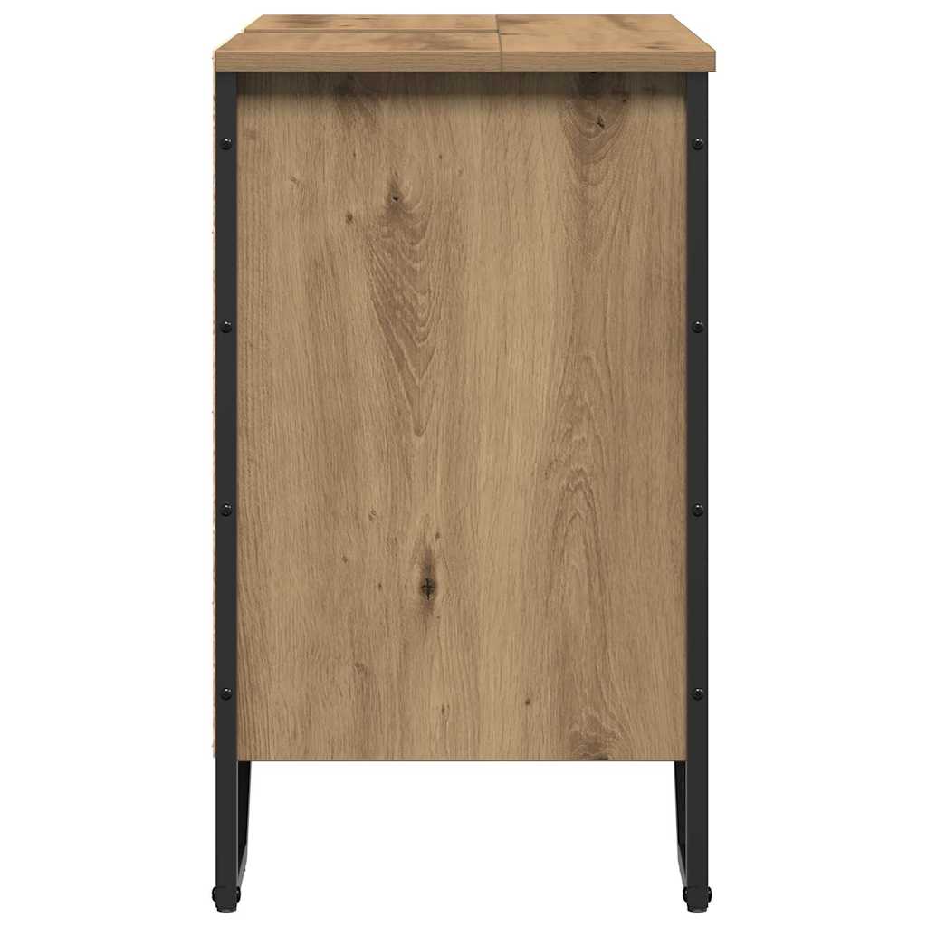 Waschbeckenschrank Artisan-Eiche 60 x 35 x 60 cm Holzwerkstoff
