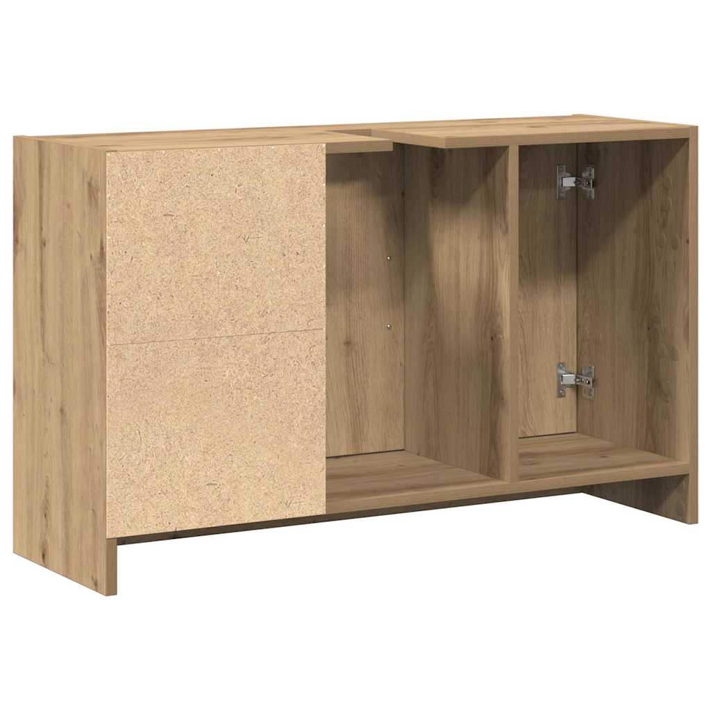 Badezimmerschrank Artisan-Eiche 90 x 29 x 55 cm Holzwerkstoff