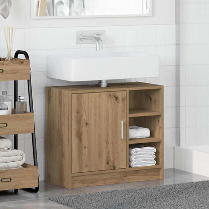 Badezimmerschrank Artisan-Eiche 63 x 29 x 55 cm Holzwerkstoff