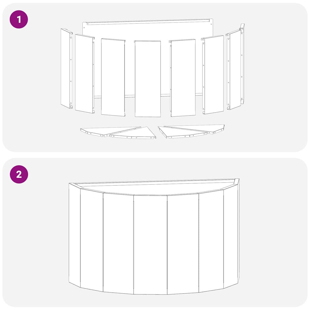 Pflanzkübel Olive Grün 60 x 30 x 35 cm Stahl