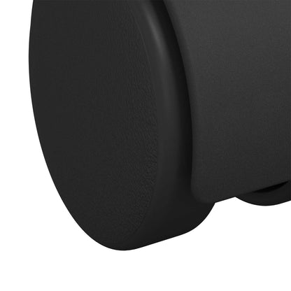 Rollen 12 pcs Schwarz 40,1 x 37,8 mm PP und Eisen