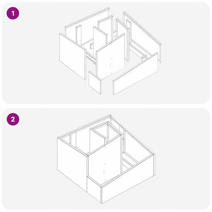 Garten-Pflanzgefäß Silber 60 x 60 x 50 cm Edelstahl