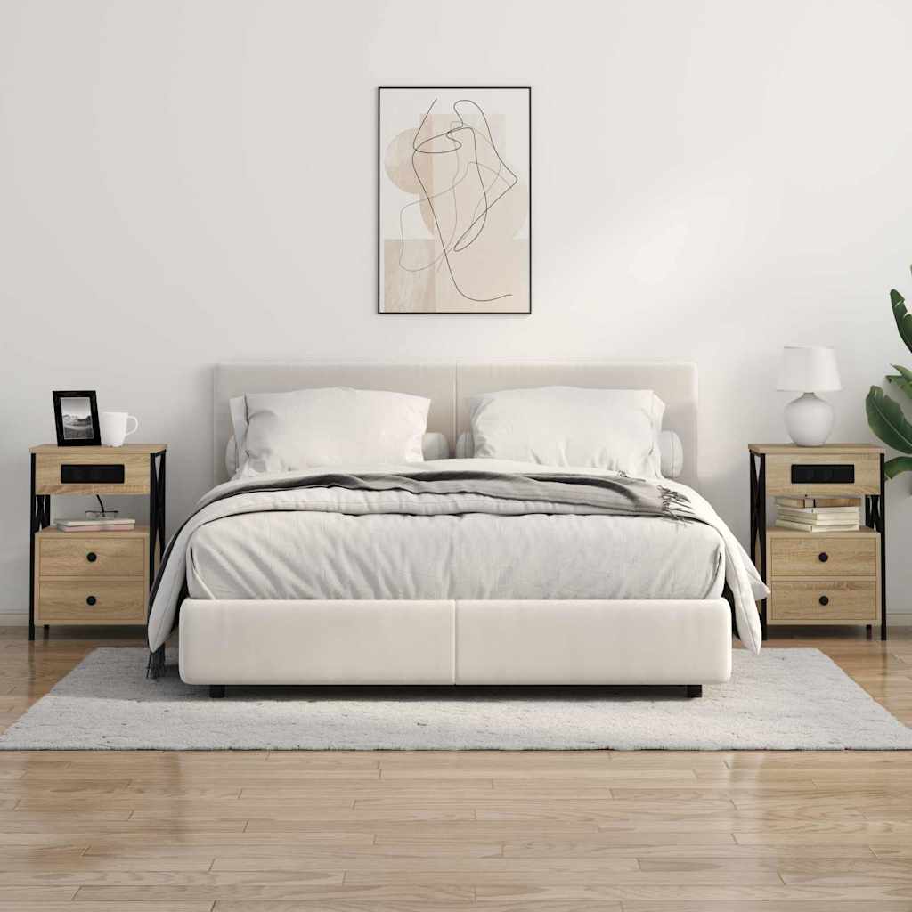 Nachttisch Sonoma-Eiche 40 x 31 x 60 cm Holzwerkstoff