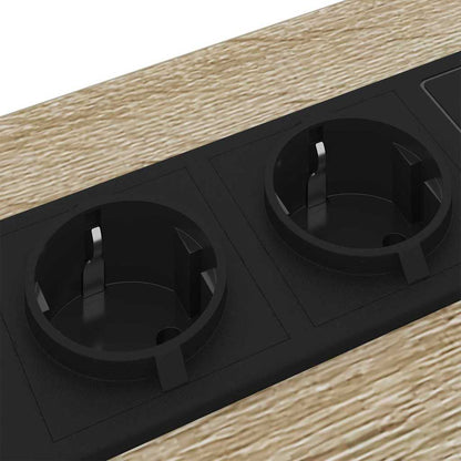 Nachttisch Sonoma-Eiche 41,5 x 40,5 x 55 cm Holzwerkstoff