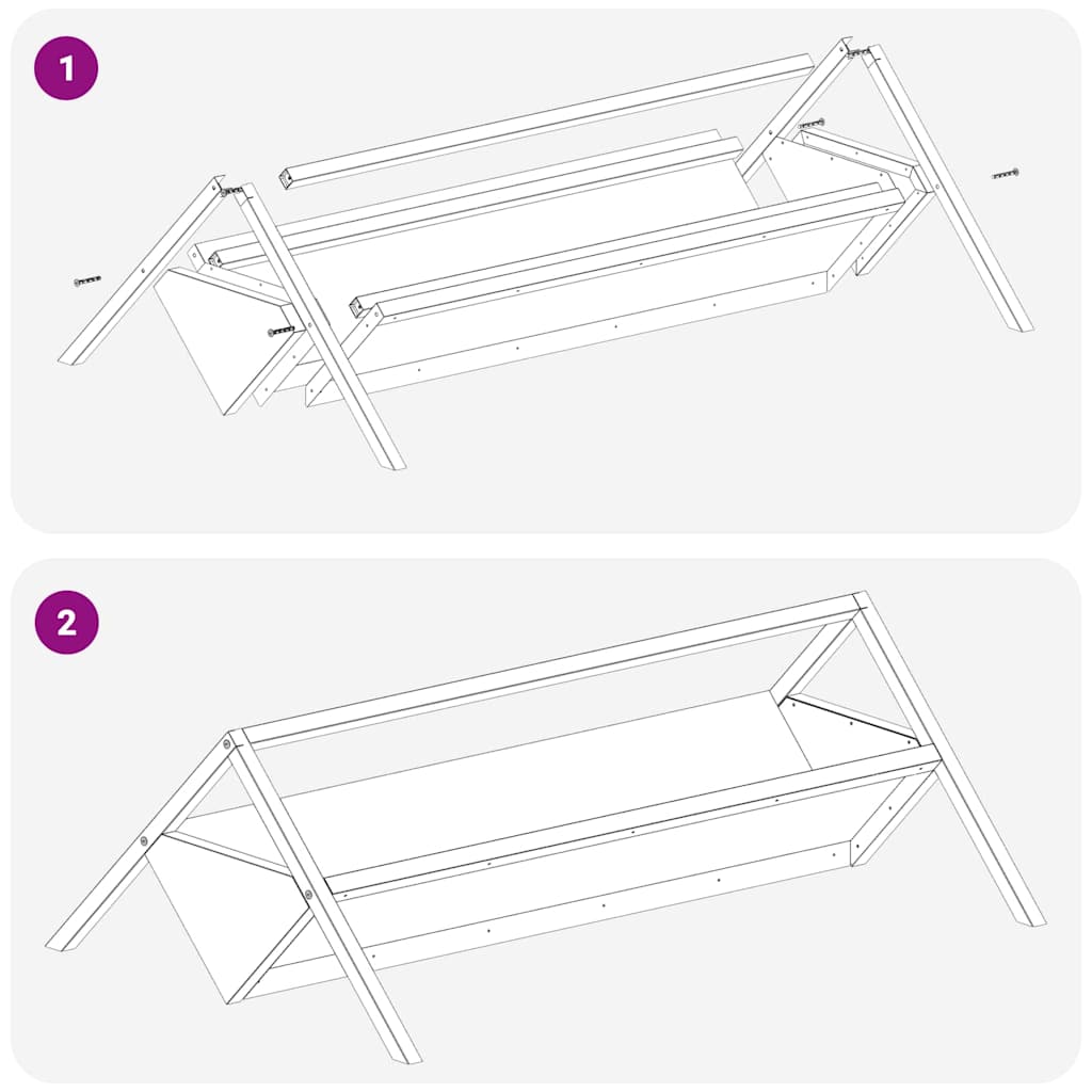 Futtertröge für Nutztiere Olive Grün 111 x 76 x 38 cm
