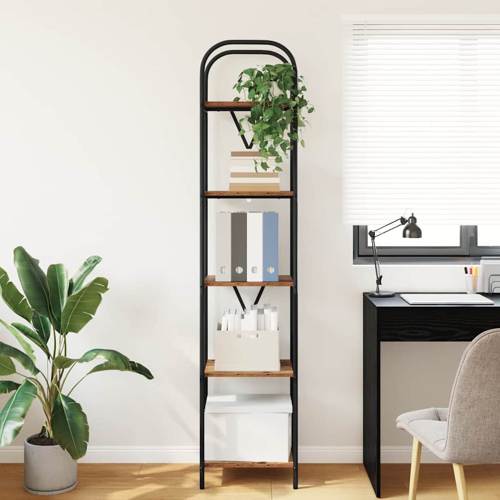 Bücherregal Altholz 40 x 30 x 183 cm Holzwerkstoff