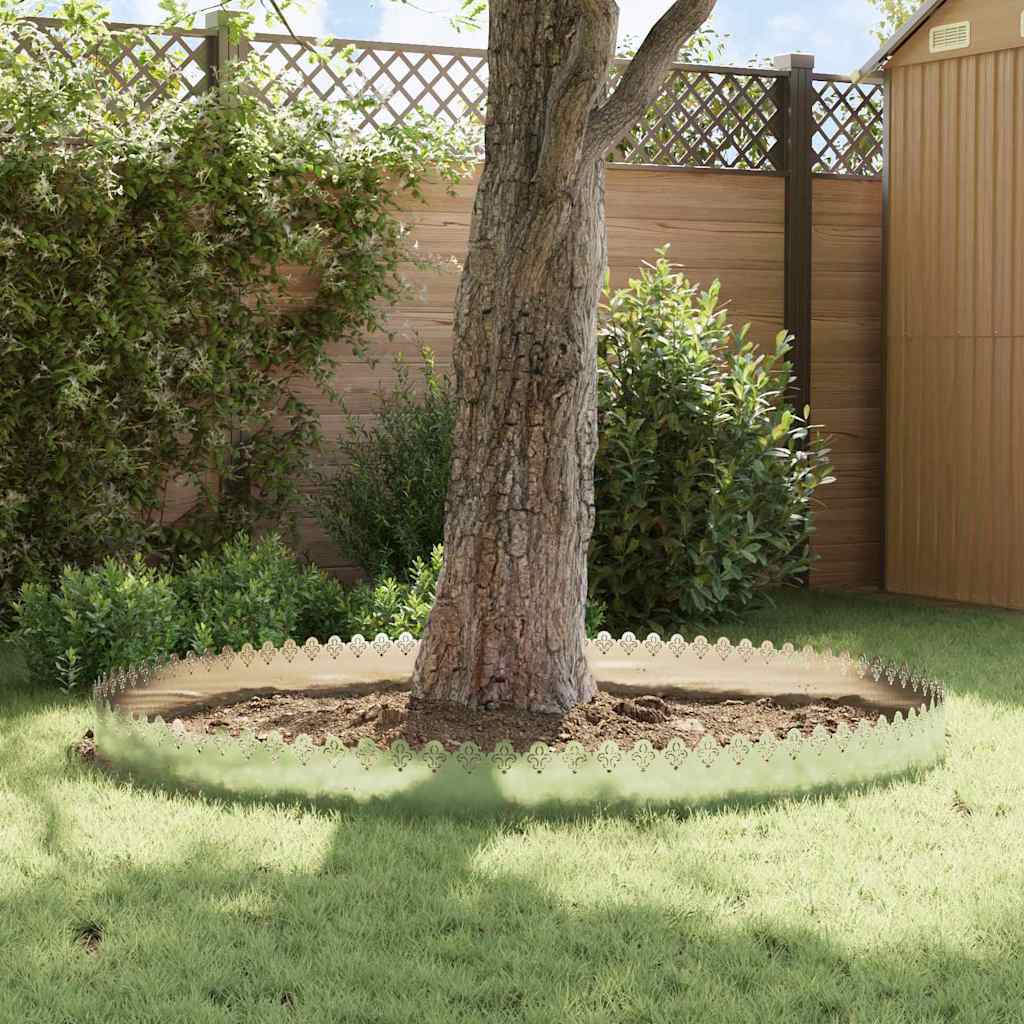 Rasenkanten 30 pcs Silber 103 x 0,05 x 22 cm Edelstahl