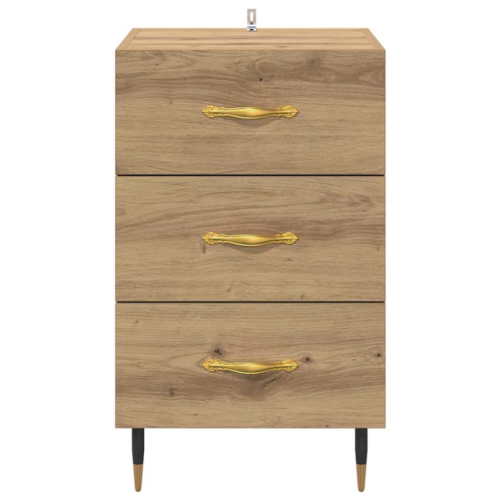 Nachttisch Artisan-Eiche 40 x 40 x 66 cm Holzwerkstoff