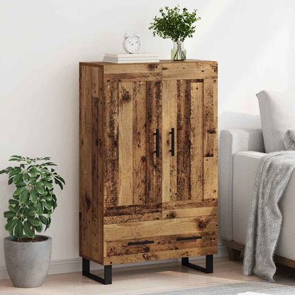 Highboard Altholz 69,5 x 31 x 115 cm Holzwerkstoff