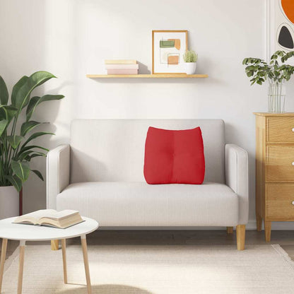 Rücken Kissen Rot 45 x 24 x 50 cm Stoff