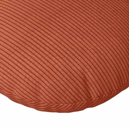 Sitzkissen 2 pcs Rot-Orange Ø 50 cm Cordstoff