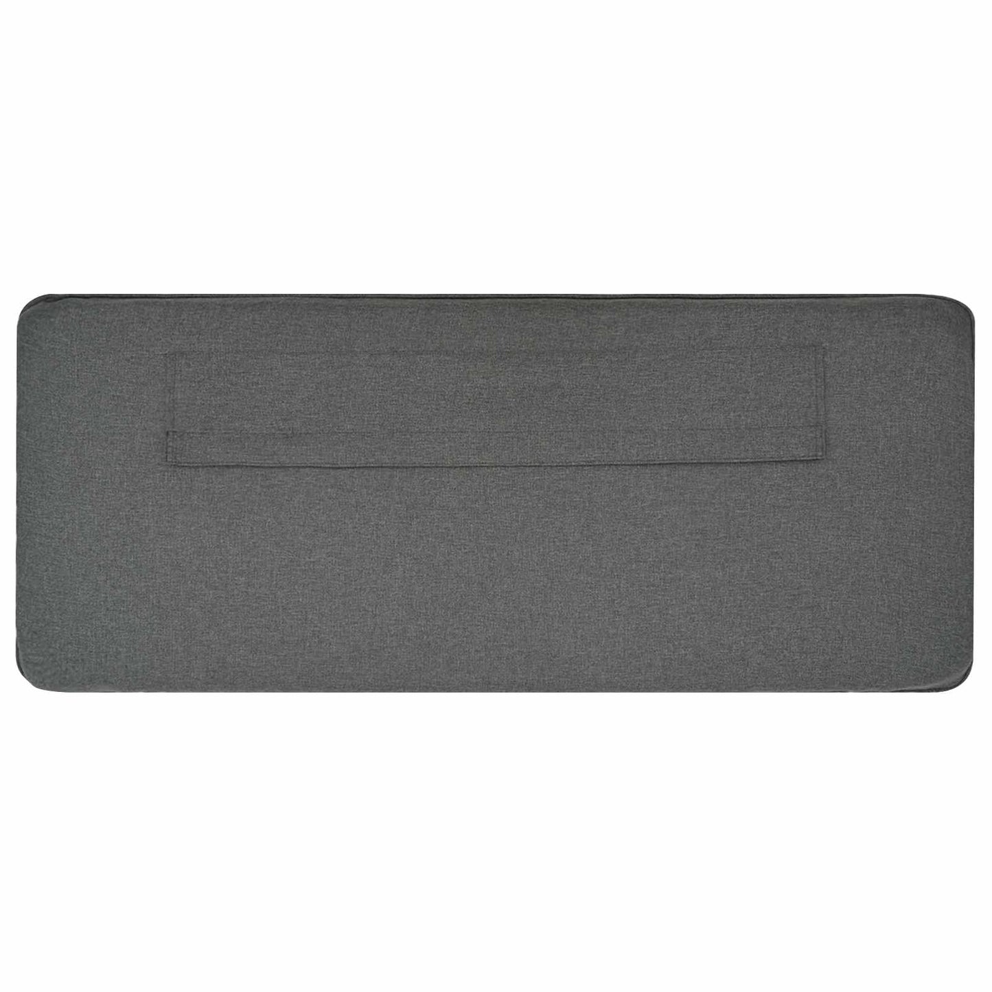 Gepolstertes Kopfteil mit Kopfteil Braun und Hellgrau 150 cm