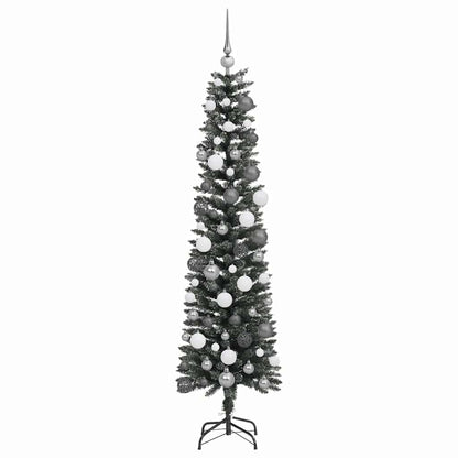 Künstlicher Weihnachtsbaum mit 300 LEDs mit Ständer Grün 180 cm
