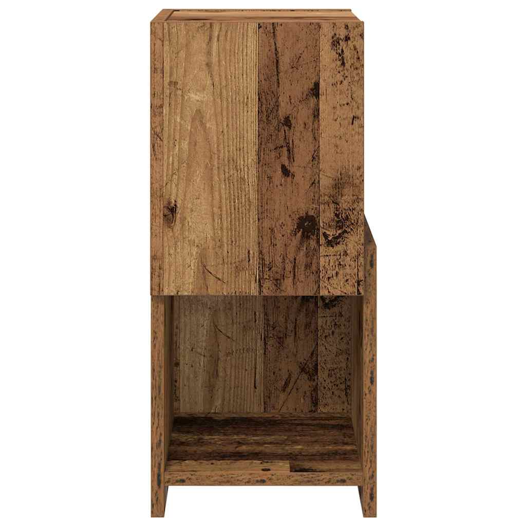 Eckschrank Altholz 25,5x25x55cm Holzwerkstoff