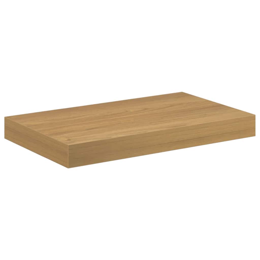 Wandregal 4 pcs Braun 40 x 23,5 x 4 cm Holzwerkstoff