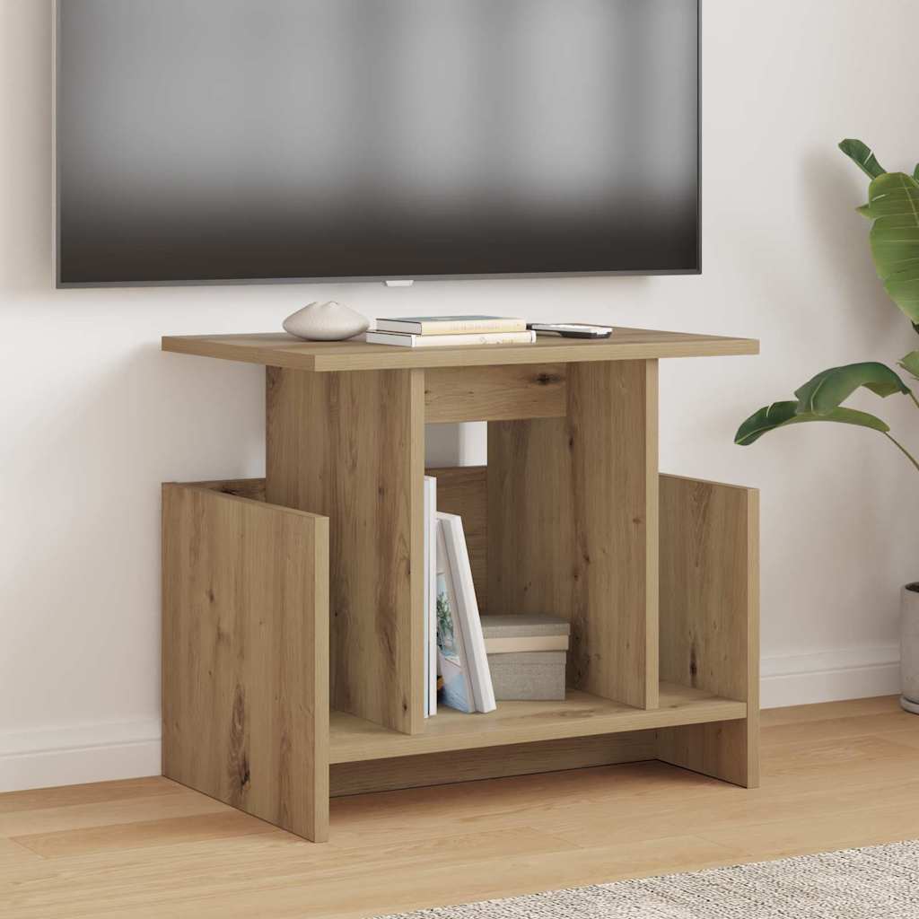 TV-Ständer 2 pcs Artisan-Eiche 50 x 35 x 45 cm Holzwerkstoff
