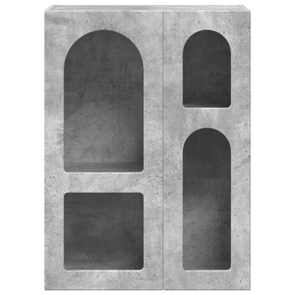 Sideboard Beton Grau 59 x 35 x 80,5 cm Holzwerkstoff