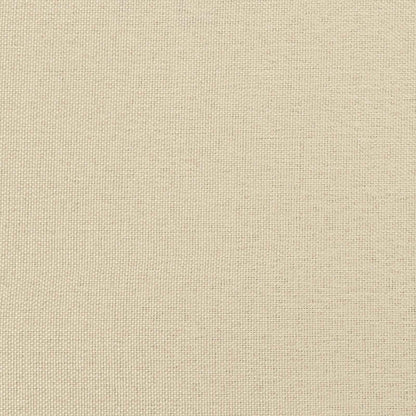 Sofa Set 2 pcs Creme 139 x 78 x 80 cm Stoff