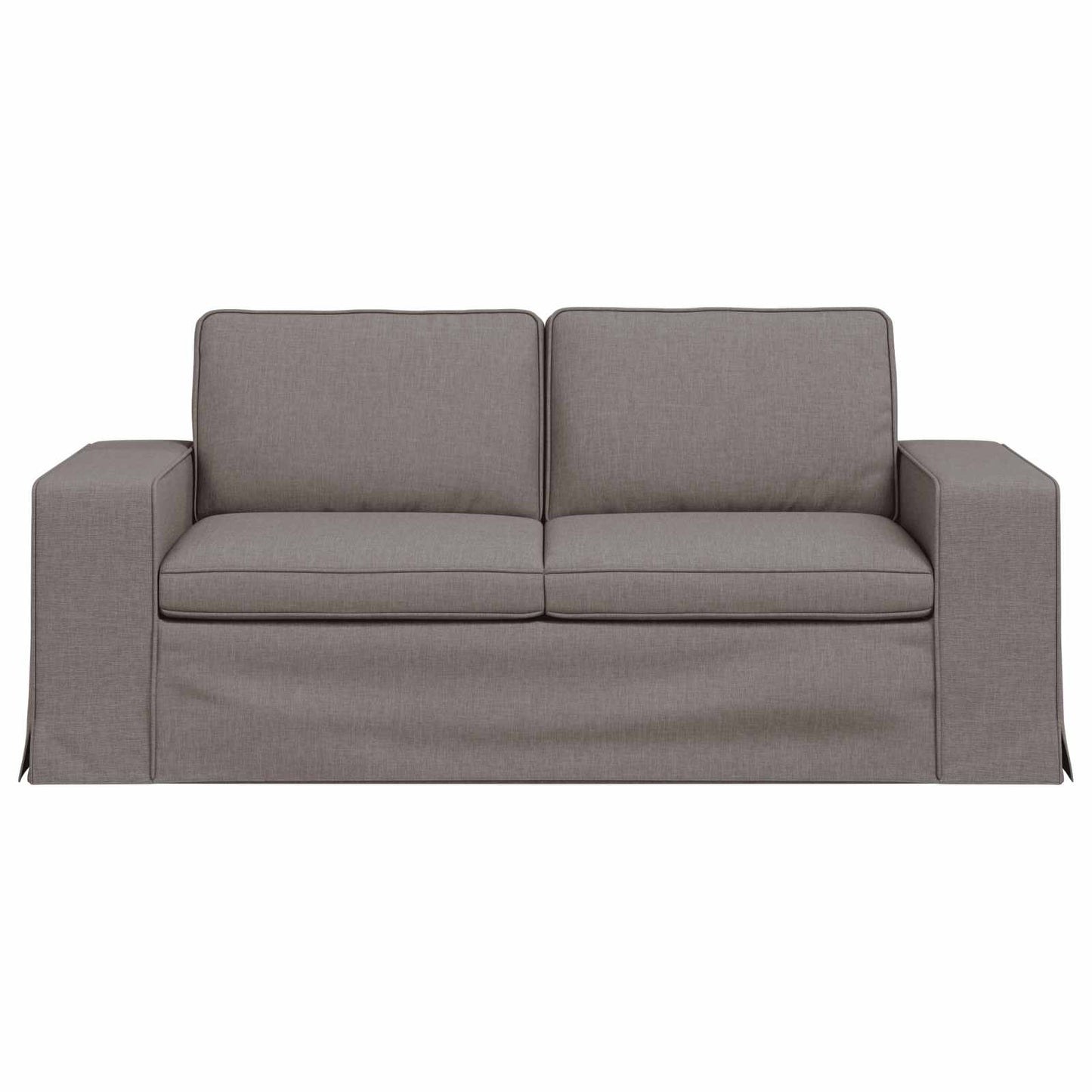 Sofa Taupe 182 x 80 x 82 cm Stoff