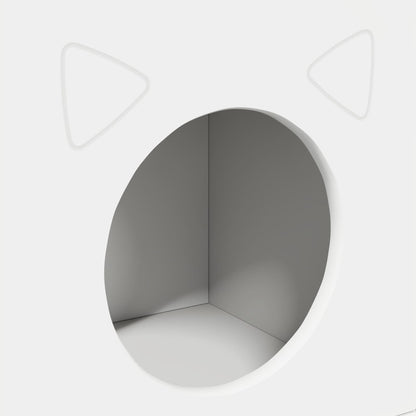 Katzenhaus Weiß 72 x 42,5 x 70 cm Holzwerkstoff