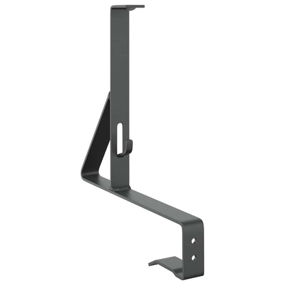 Schneewächter Unterstützung 12 pcs Anthrazit 29,5 x 3 x 34,5 cm