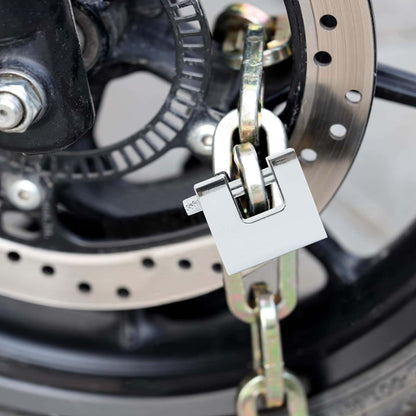 Vorhängeschloss Silber Stahl