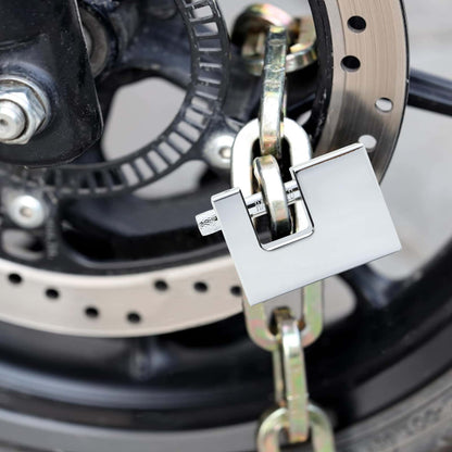 Vorhängeschloss Silber Stahl