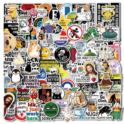 Aowplc 50 Pcs Nurse Stickers, Vinyl Nursing Stickers Decals for Laptops and Water Bottles, Nurse Accessories for Work