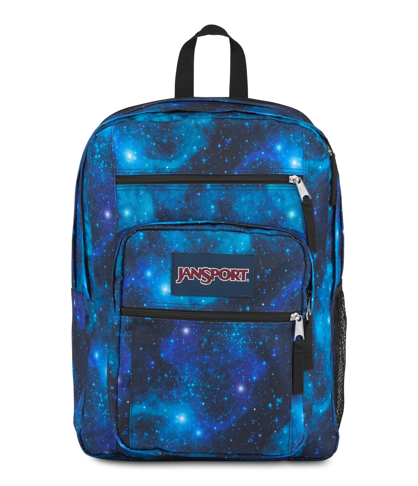 JanSport Laptop-Rucksack – Computertasche mit 2 Fächern, ergonomischen Schultergurten, 15-Zoll-Laptopfach, Tragegriff – Bücherrucksack – Erdbeer-Dusche 