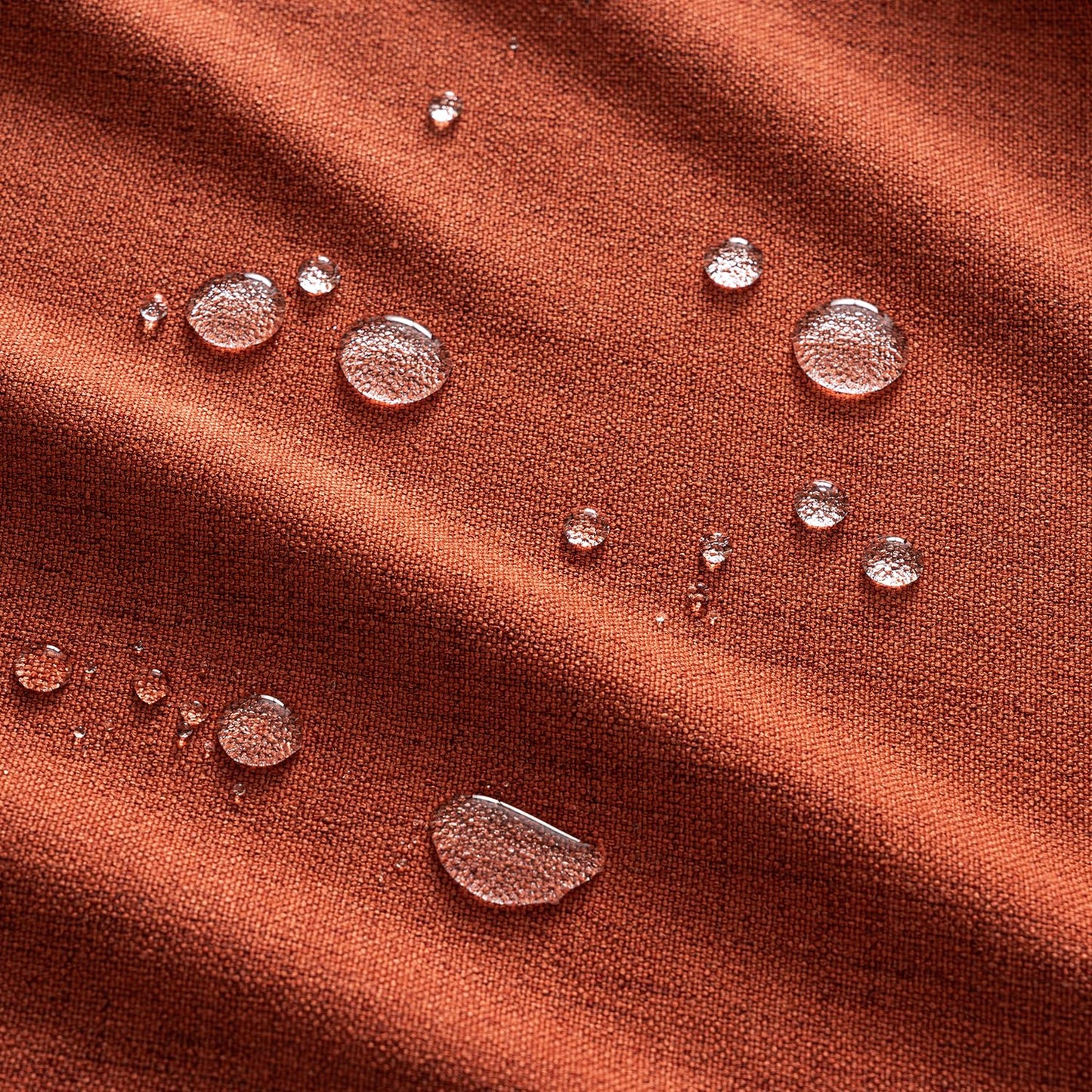 MIULEE Tischdecke aus Leinen-Polyester in gebranntem Orange, 60 x 84 Zoll (ca. 152 x 213 cm), rechteckig, wasserdicht, fleckenabweisend und knitterarm, ideal für Herbstfeste, Thanksgiving und Hochzeiten.