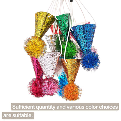 Haustiershow 10er-Pack Mini-Hundehüte, Katzenhüte, Geburtstagshüte, Kaninchenhüte für Feiertage, Hochzeiten, Welpen- und Kätzchenkostüm-Accessoires