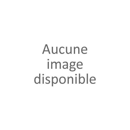 Anses EDM 85459 6804 Blanc Aluminium Droite 200 x 25 mm (2 Unités)